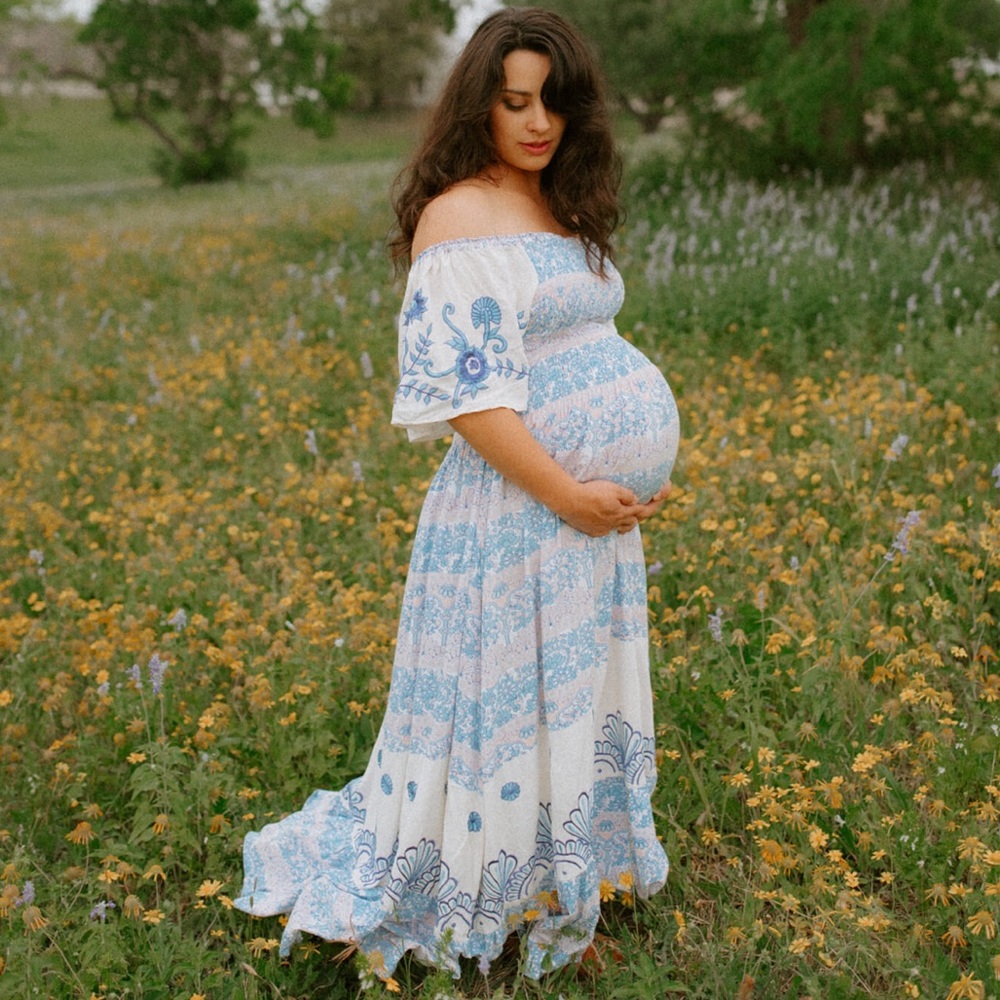 Fillyboo Hummingbird Maxi Dress in Petite